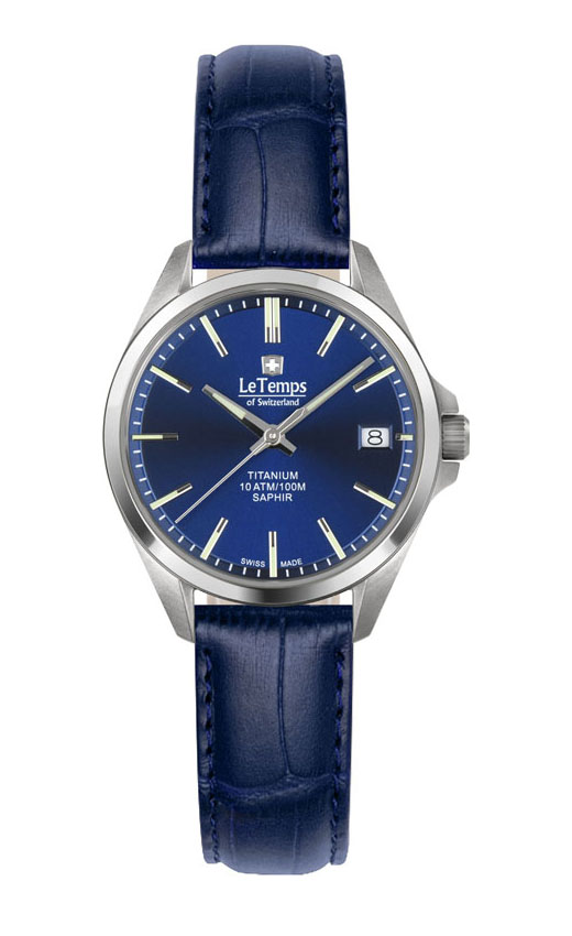 TITANIUM LADY SAPHIR QUARZ WATCH 100 M