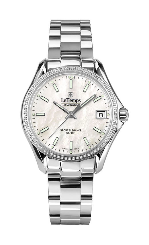 SPORT ELEGANCE LADY 33 SAPHIR QUARZ WATCH 100M
