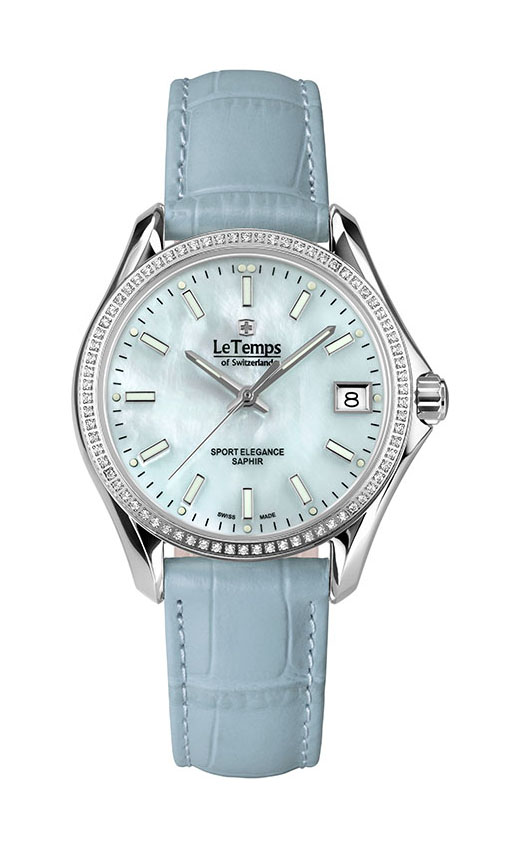 SPORT ELEGANCE LADY 33 SAPHIR QUARZ WATCH 100M