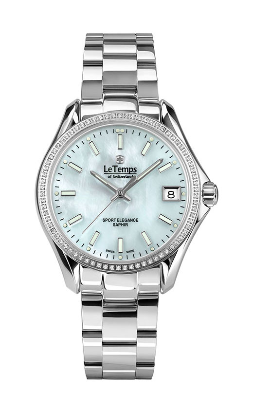 SPORT ELEGANCE LADY 33 SAPHIR QUARZ WATCH 100M
