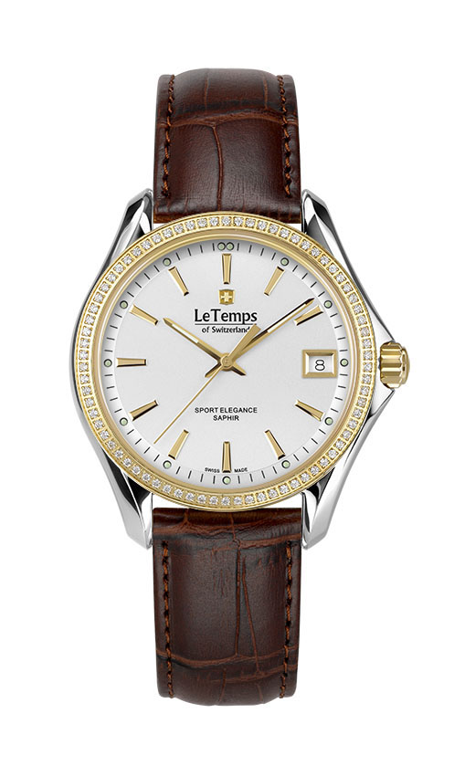 SPORT ELEGANCE LADY 33 SAPHIR QUARZ WATCH 100M