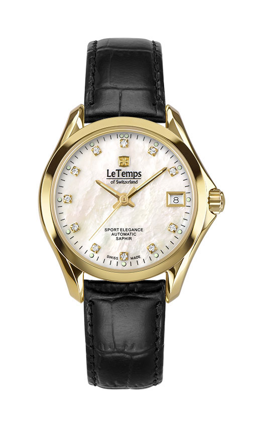 SPORT ELEGANCE LADY 33 AUTOMATIC SAPHIR QUARZ WATCH 100M