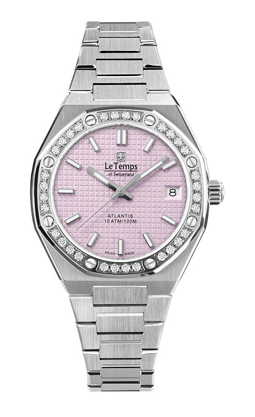 ATLANTIS LADY SAPHIR QUARZ WATCH 100M