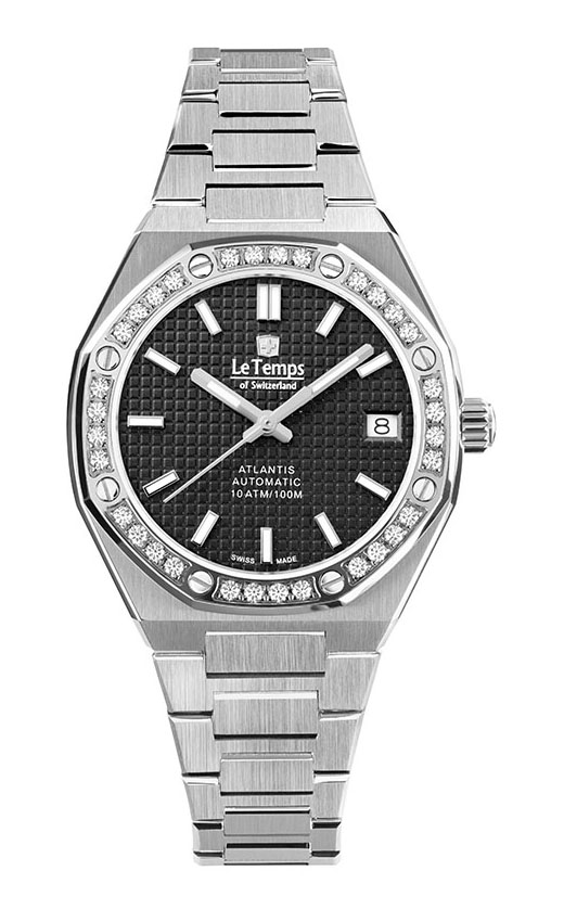 ATLANTIS LADY AUTOMATIC SAPHIR WATCH 100M