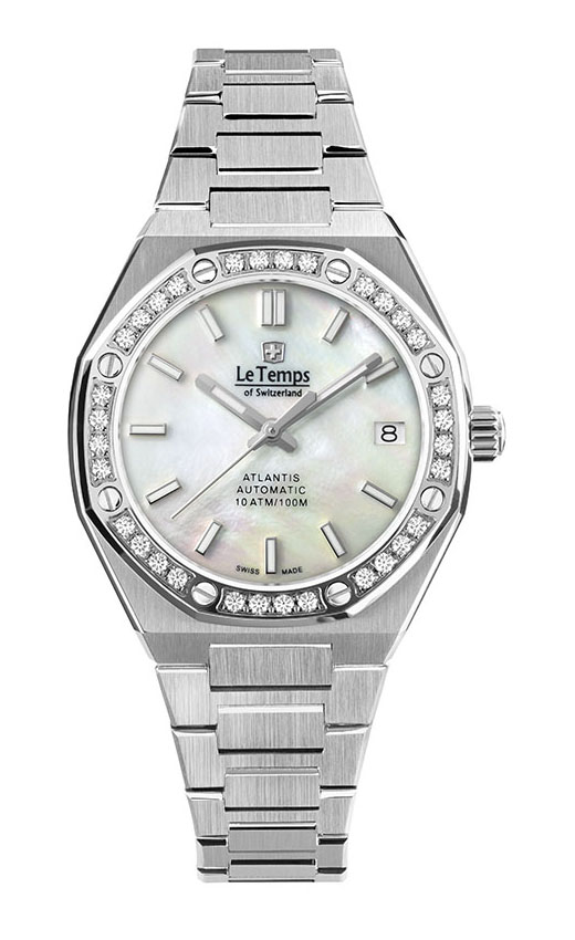 ATLANTIS LADY AUTOMATIC SAPHIR WATCH 100M