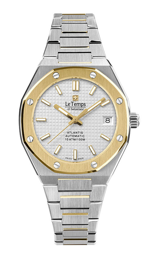 ATLANTIS LADY AUTOMATIC SAPHIR QUARZ WATCH 100M