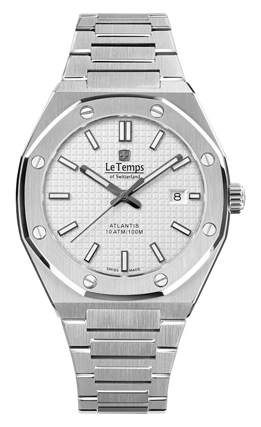 ATLANTIS GENT SAPHIR QUARZ WATCH 100M