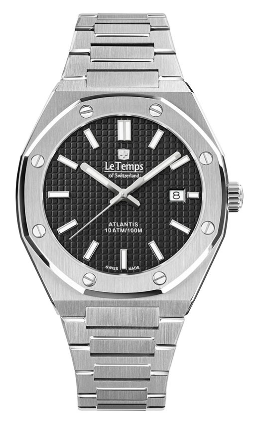 ATLANTIS GENT SAPHIR QUARZ WATCH 100M