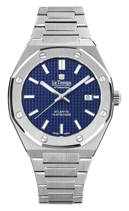 ATLANTIS GENT SAPHIR QUARZ WATCH 100M