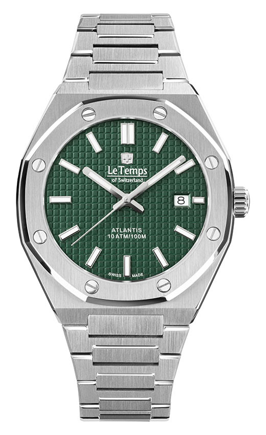 ATLANTIS GENT SAPHIR QUARZ WATCH 100M