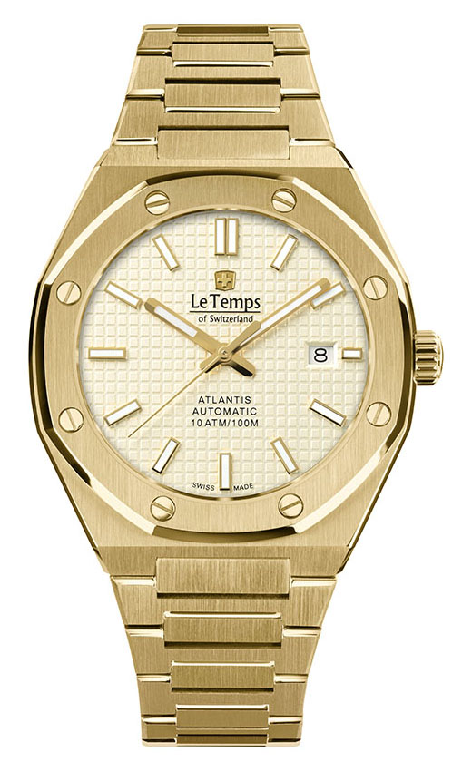 ATLANTIS GENT AUTOMATIC SAPHIR WATCH 100M