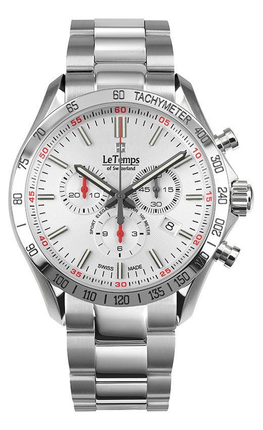 SPORT ELEG. GENT 43 Q. CHRONO SAPHIR WATCH 100M