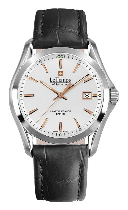 SPORT ELEGANCE SAPHIR QUARZ WATCH 100M