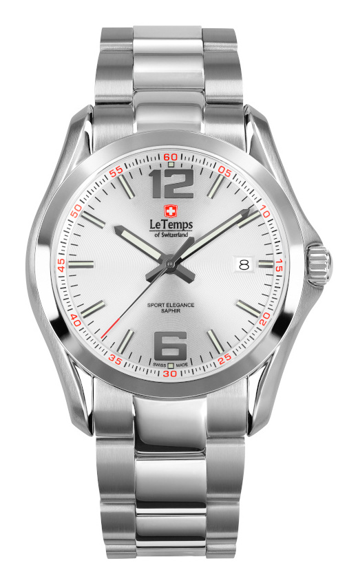 SPORT ELEGANCE GENT SAPHIR QUARZ WATCH 100M