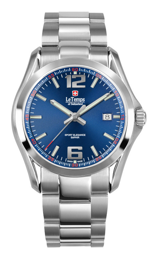 SPORT ELEGANCE GENT SAPHIR QUARZ WATCH 100M
