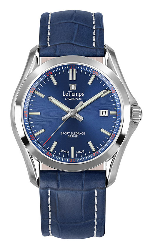 SPORT ELEGANCE GENT SAPHIR QUARZ WATCH 100M