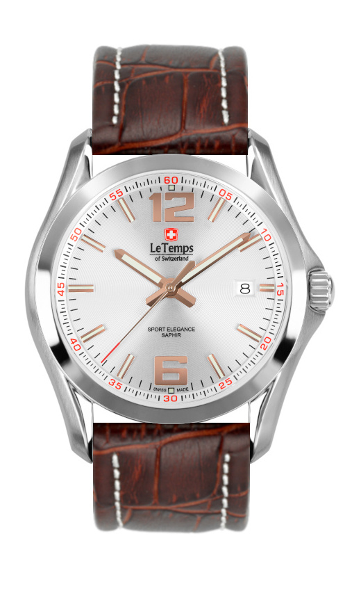 SPORT ELEGANCE GENT SAPHIR QUARZ WATCH 100M