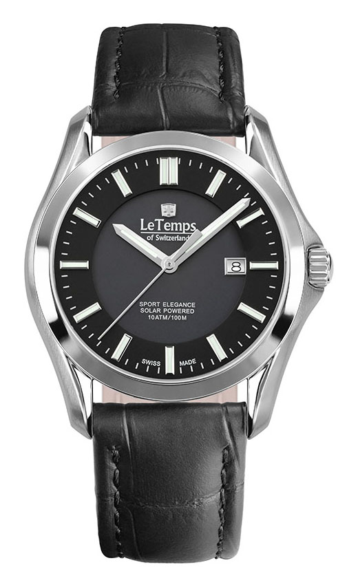 SPORT ELEGANCE GENT SAPHIR SOLAR WATCH 100M