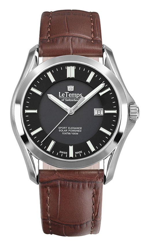 SPORT ELEGANCE GENT SAPHIR SOLAR WATCH 100M