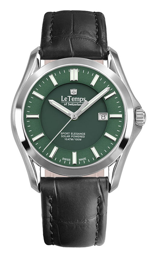 SPORT ELEGANCE GENT SAPHIR SOLAR WATCH 100M