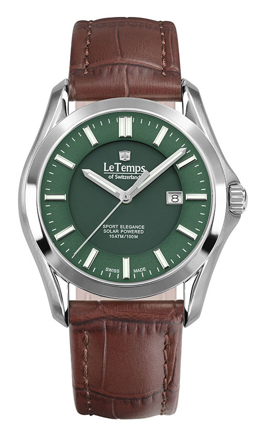SPORT ELEGANCE GENT SAPHIR SOLAR WATCH 100M