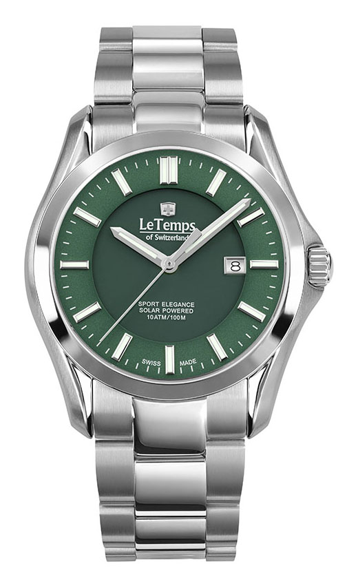 SPORT ELEGANCE GENT SAPHIR SOLAR WATCH 100M