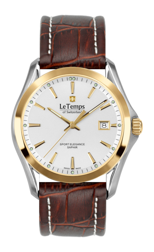 SPORT ELEGANCE GENT SAPHIR QUARZ WATCH 100M