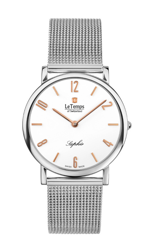 ZAFIRA SLIM SAPHIR QUARZ WATCH 30M