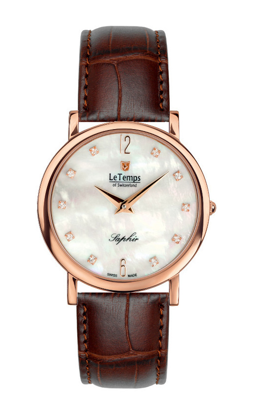 ZAFIRA SLIM SWAROVSKI SAPHIR QUARZ WATCH 30M