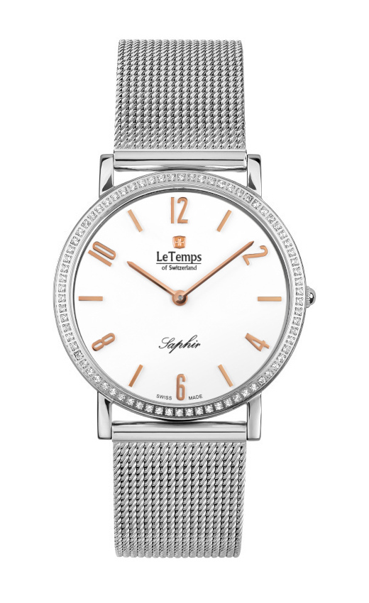 ZAFIRA SLIM SWAROVSKI SAPHIR QUARZ WATCH 30M