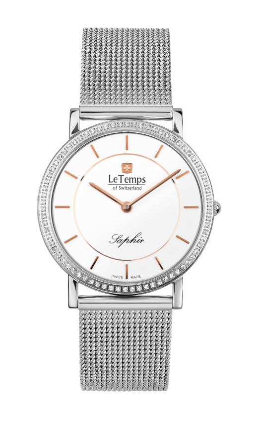 ZAFIRA SLIM SWAROVSKI SAPHIR QUARZ WATCH 30M