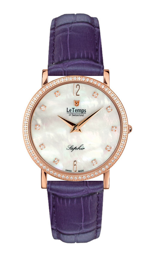 ZAFIRA SLIM SWAROVSKI SAPHIR QUARZ WATCH 30M