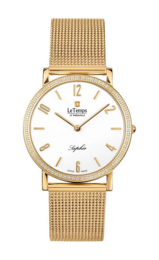 ZAFIRA SLIM SWAROVSKI SAPHIR QUARZ WATCH 30M