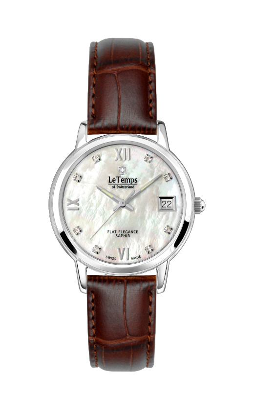 FLAT ELEGANCE LADY SAPHIR QUARZ WATCH 30 M