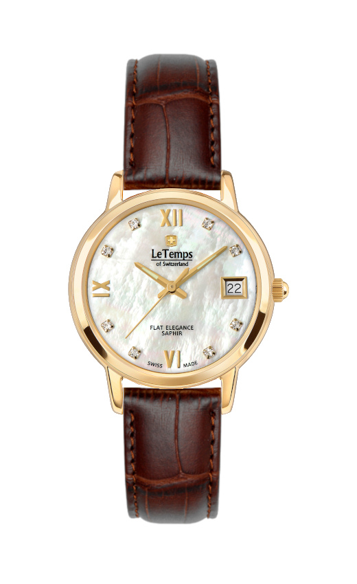 FLAT ELEGANCE LADY SAPHIR QUARZ WATCH 30 M